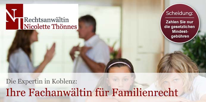 Die Expertin in Koblenz: Ihre Fachanwältin für Familienrecht | Rechtsanwältin Nicolette Thönnes